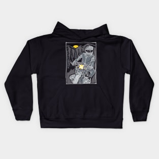 Enjoy the Ride (Dark Color) Kids Hoodie